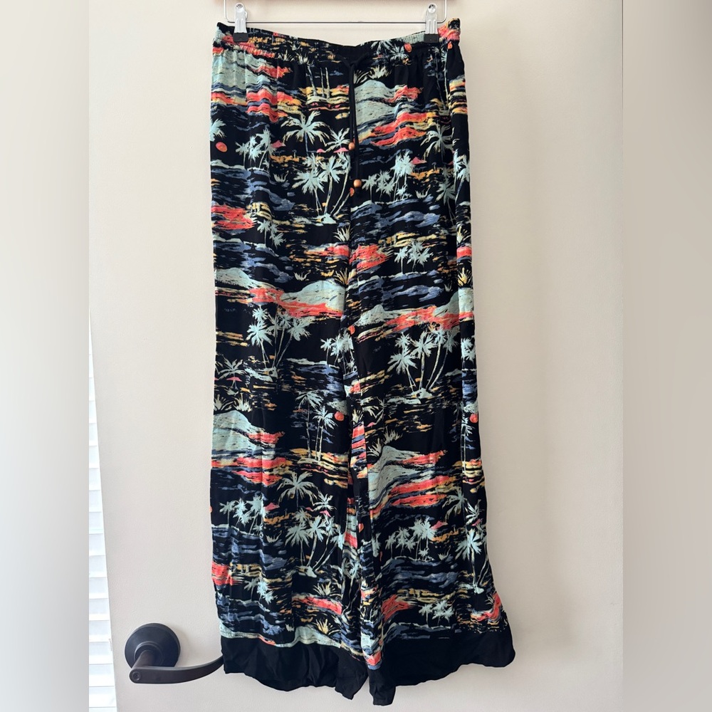Free People Blue Lagoon Palazzo Pants